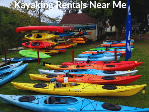 Kayaking Rentals Near Me