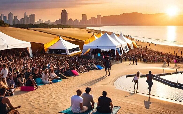 Entertainment On Byron Bay Main Beach 2