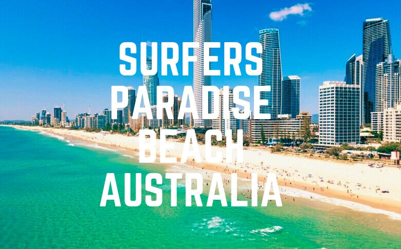 Surfers Paradise Beach In Gold Coast Queensland