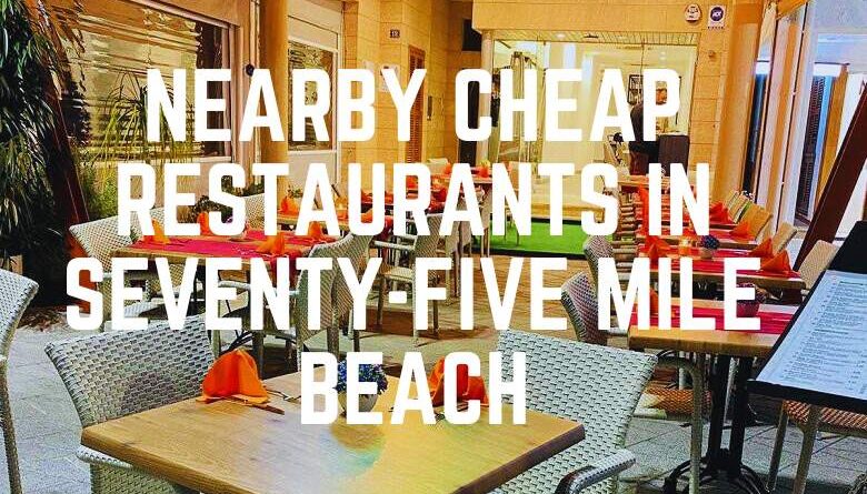 Nearby Cheap Restaurants In Seventy-Five Mile Beach