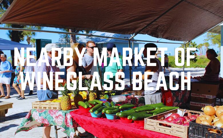 Nearby Market Of Wineglass Beach