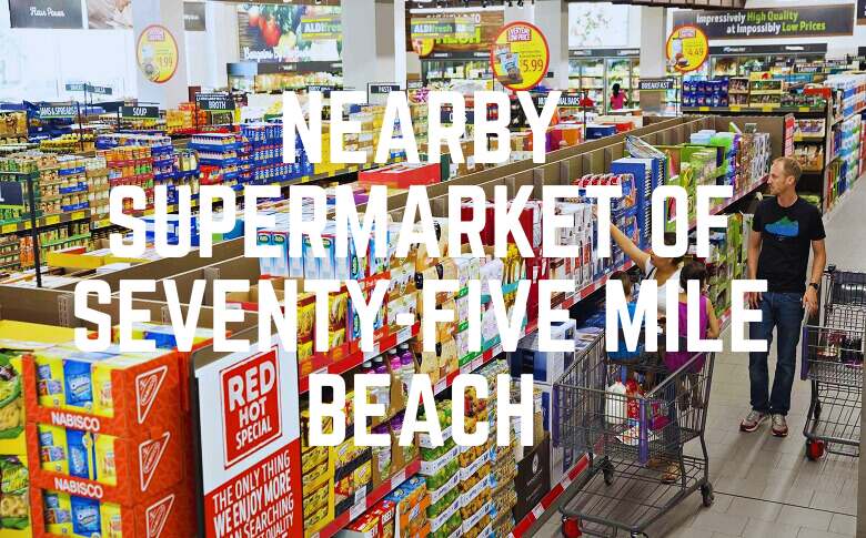 Nearby Supermarket Of Seventy-Five Mile Beach