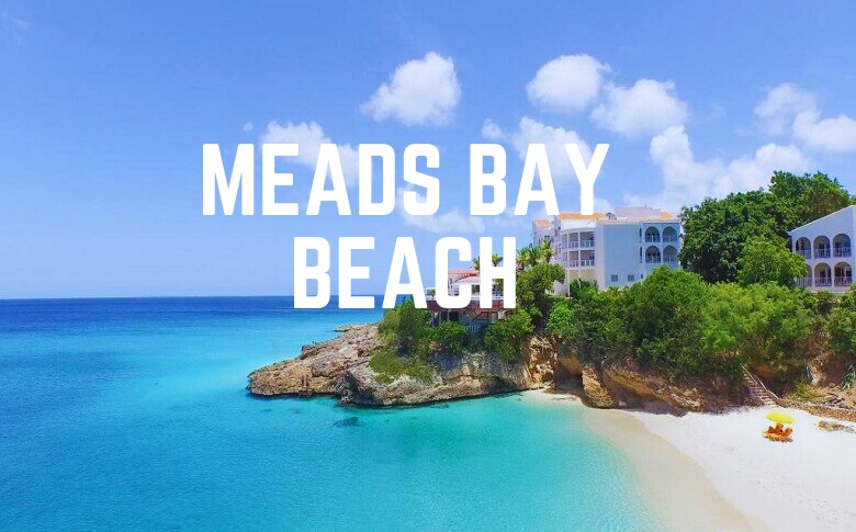 Meads Bay Beach Caribbean island