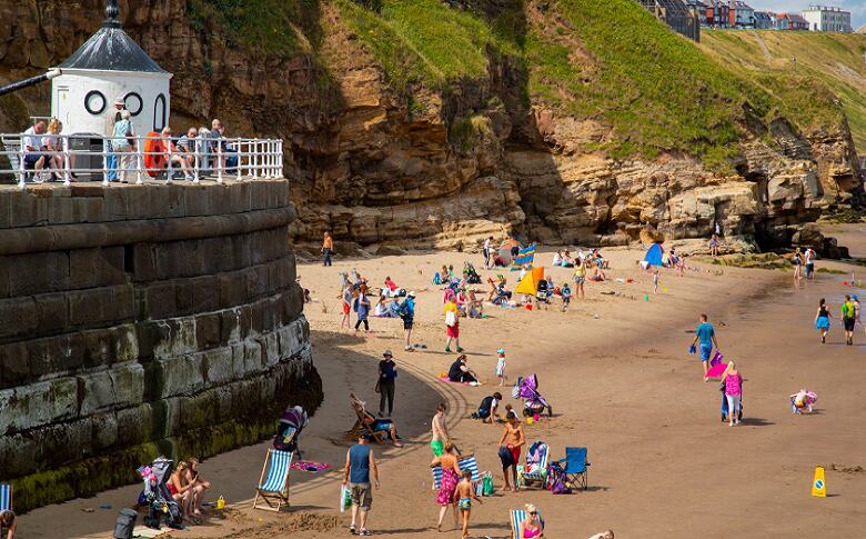 Availability Of Tour Guide For Whitby Beach