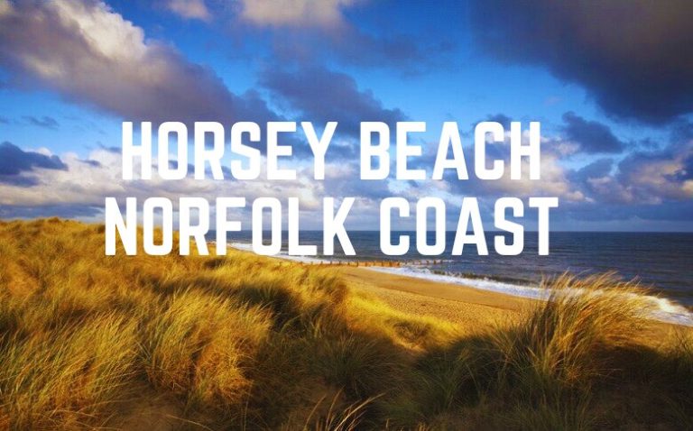 Horsey Beach Norfolk coast