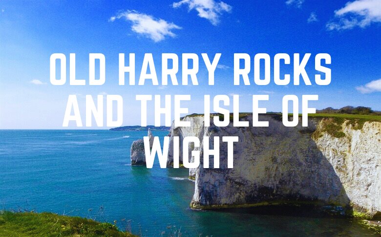 Old Harry Rocks and the Isle of Wight